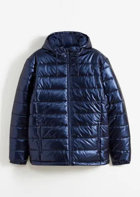 Chaqueta guateada Azul marino