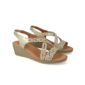 SANDALIAS CUÑA MUJER COMODAS MOD. ANDORRA